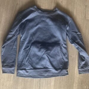 Crewneck Pullover Sweatshirt in Slate Blue